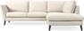 Madison - 2-sits soffa med divan höger - Vit