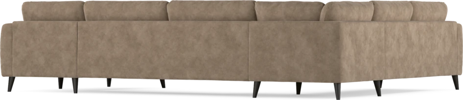 Bridge - Hörnsoffa, 2+3-sits med schäslong höger - Beige