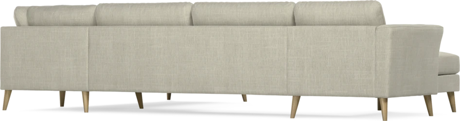 Bridge - Hörnsoffa, 3+2-sits med schäslong vänster - Beige