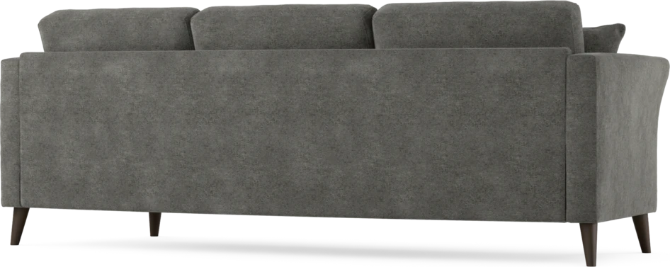 Eden - 3-sits soffa svängd - Grå