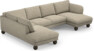 Madison Lux - 2-sits soffa med divan vänster och schäslong höger - Beige