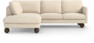 Madison Lux - 2-sits soffa med divan vänster - Beige