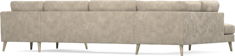 Bridge - 3-sits soffa med divan vänster och schäslong höger - Beige