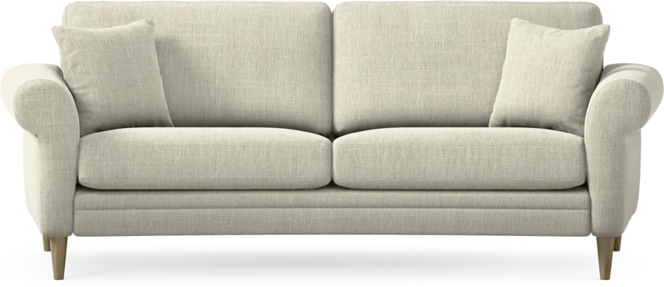 Eden - 2,5-sits soffa svängd - Beige