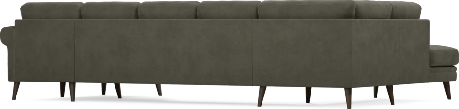 Eden - 3-sits soffa med divan vänster och schäslong höger - Grå