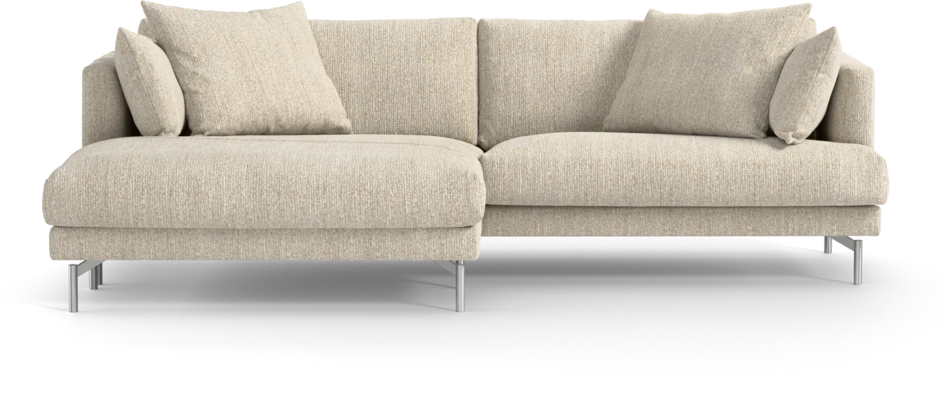 Harper - 4-sits med schäslong XL vänster - Beige
