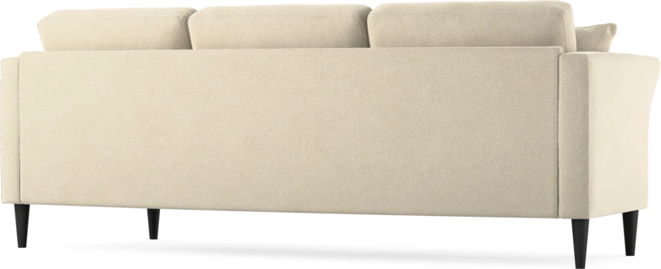 Eden - 3-sits soffa svängd - Beige