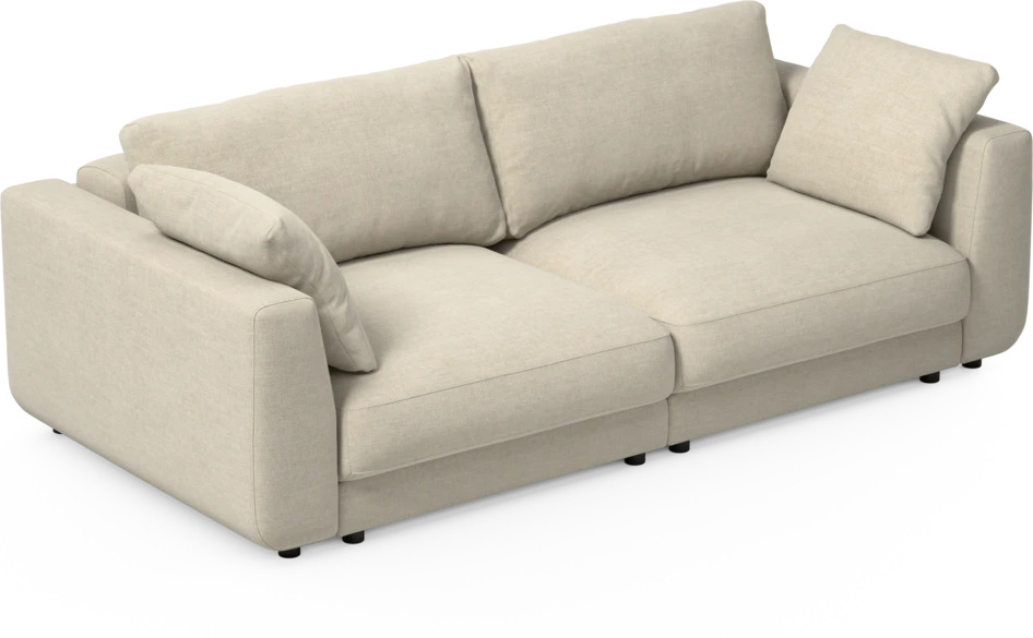 Amie - Bäddsoffa 3-sits - Beige