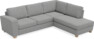 Friday - 2,5-sits soffa med divan höger - Grå