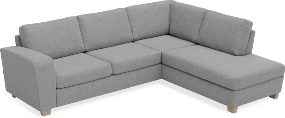 Friday - 2,5-sits soffa med divan höger - Grå