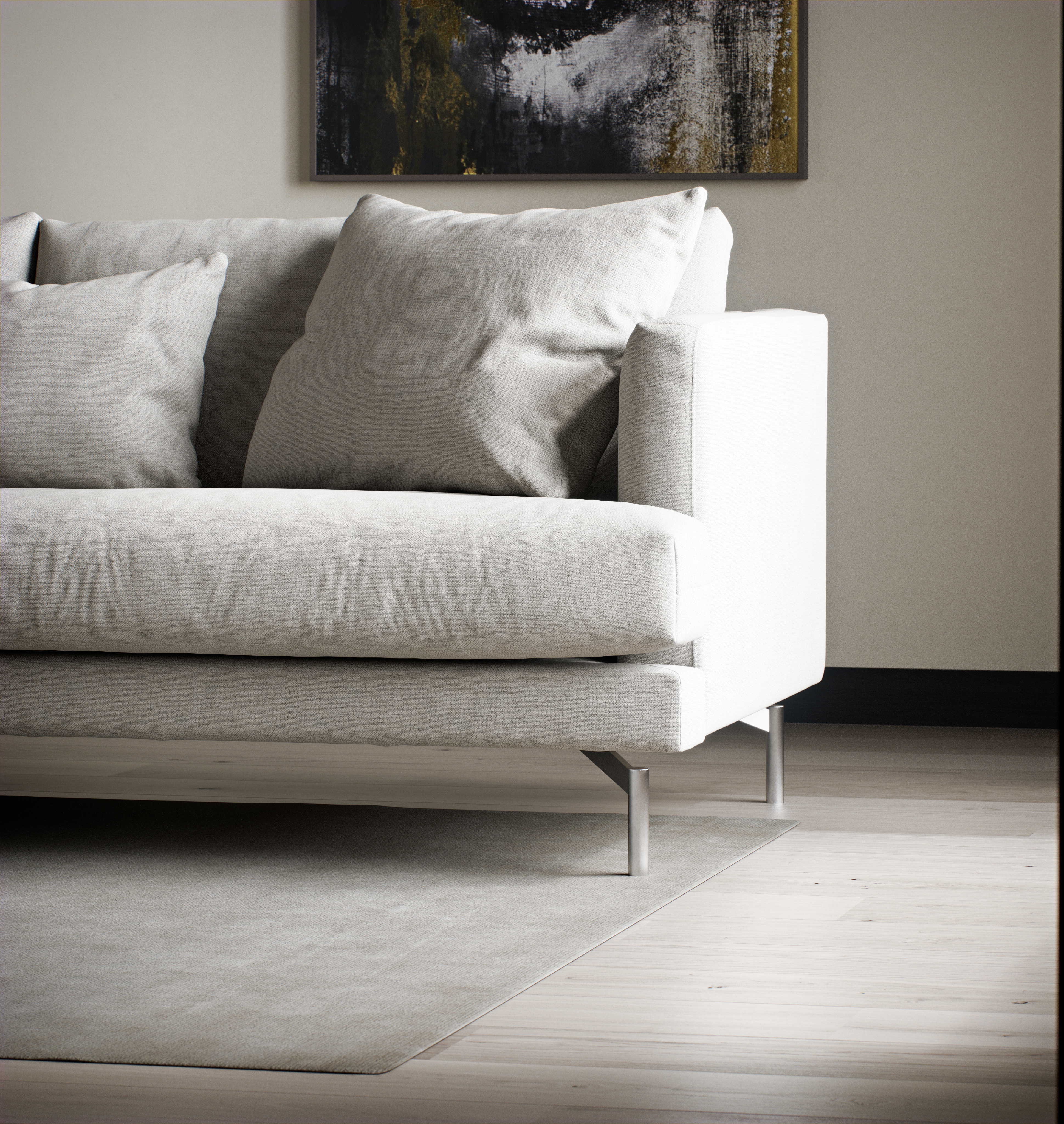 Harper - 3-sits soffa med divan vänster - inspiration