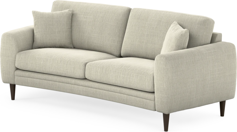 Eden - 2,5-sits soffa svängd - Beige