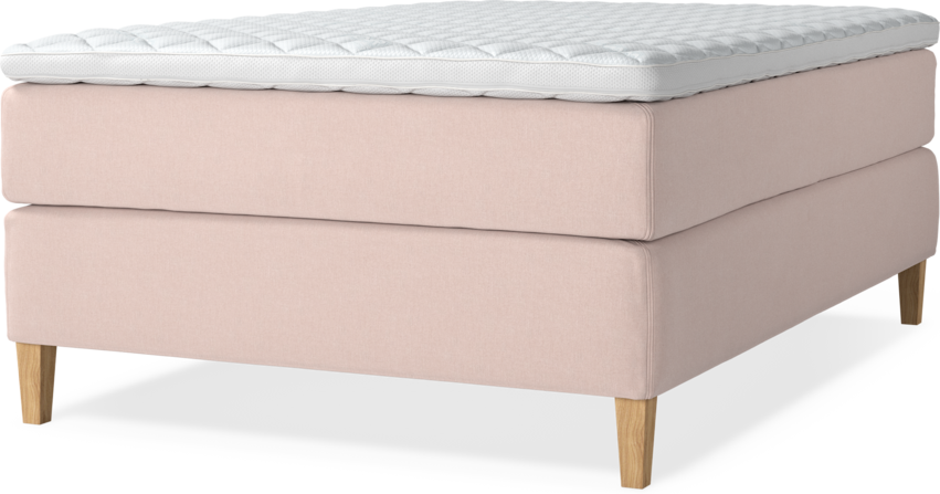 Delux Exclusive - Kontinentalsäng, enkelsäng 140 cm med bäddmadrass