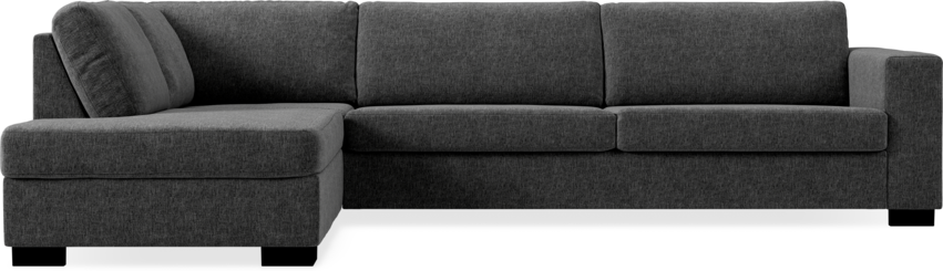 Nevada - 3-sits soffa med divan vänster - Grå