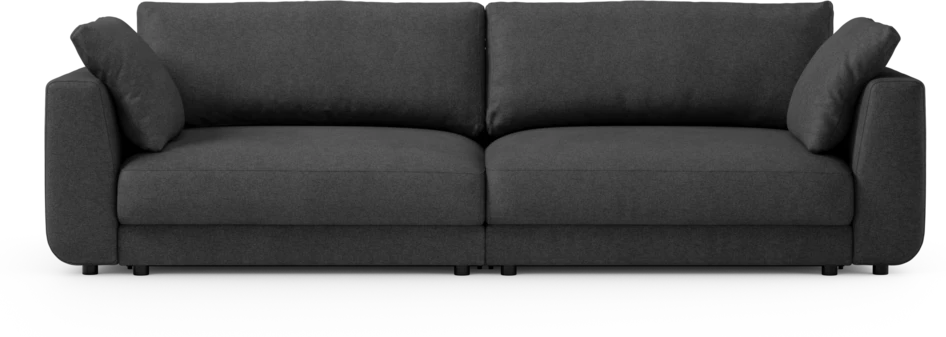 Amie - Bäddsoffa 4-sits - Svart