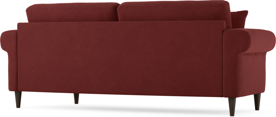 Eden - 2,5-sits soffa svängd - Röd