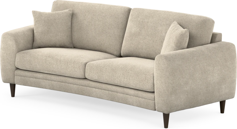 Eden - 2,5-sits soffa svängd - Beige