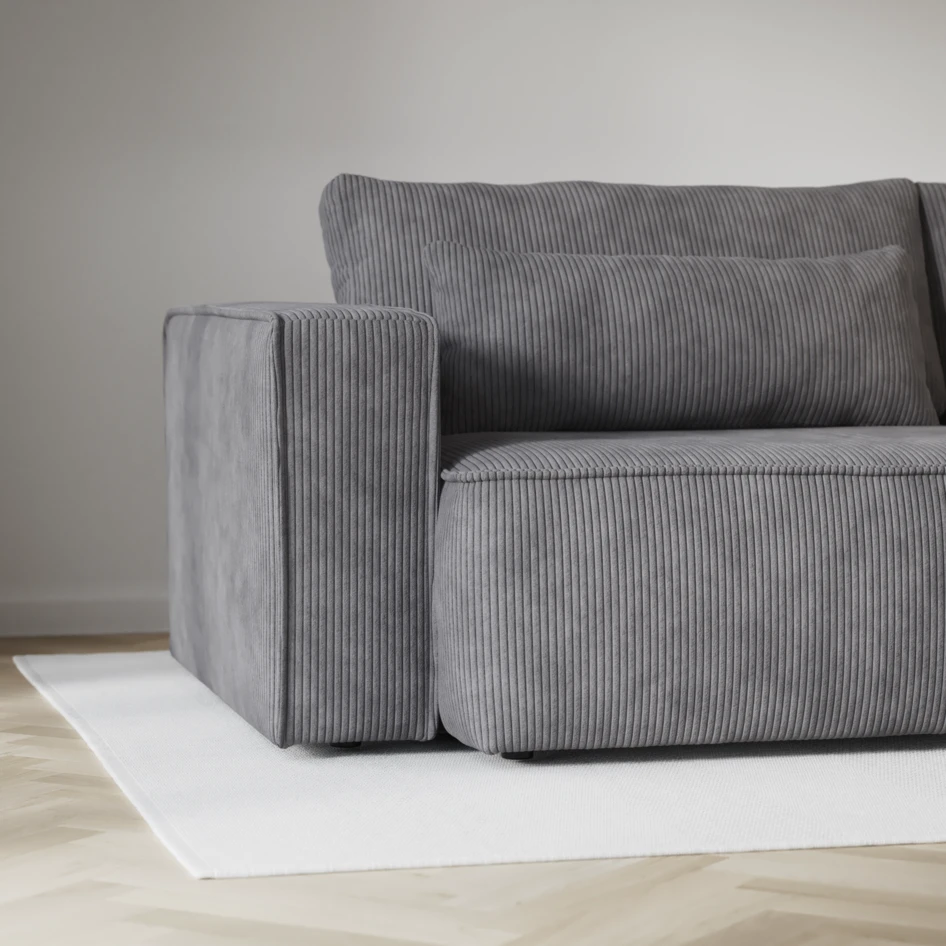 Ide - Bäddsoffa 3-sits - Grå