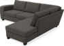 Friday - 2,5-sits soffa med divan höger - Grå