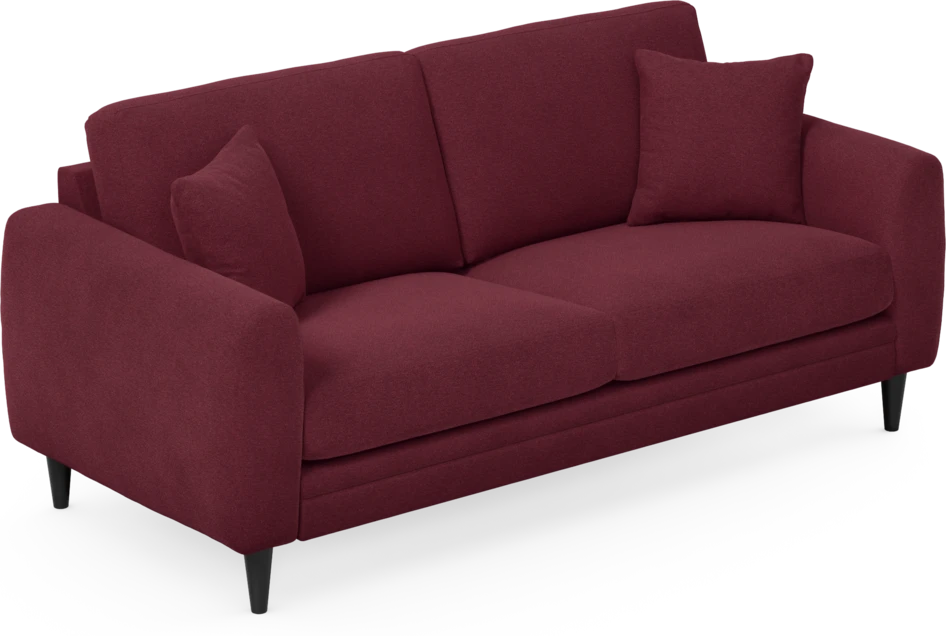 Eden - 2,5-sits soffa - Röd