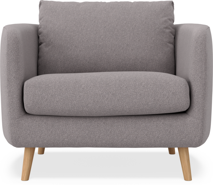 Madison Lux - Fåtölj, 70 cm - Grå