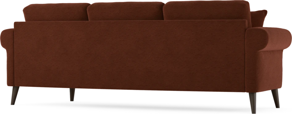 Eden - 3-sits soffa svängd - Orange