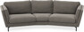 Madison - 3-sits soffa svängd, 90 cm - Grå