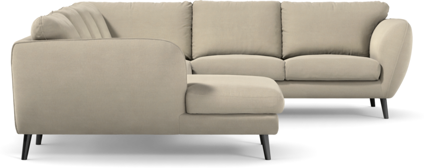 Madison Lux - Hörnsoffa med schäslong vänster - Beige