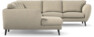 Madison Lux - Hörnsoffa med schäslong vänster - Beige