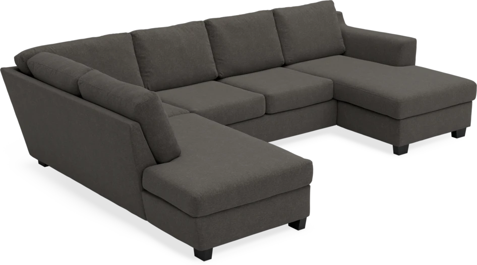 Friday - 3-sits soffa med divan vänster och schäslong höger - Grå