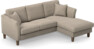 Eden - 2-sits soffa med schäslong - Beige