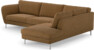 Madison Lux - 3-sits soffa med divan höger - Brun
