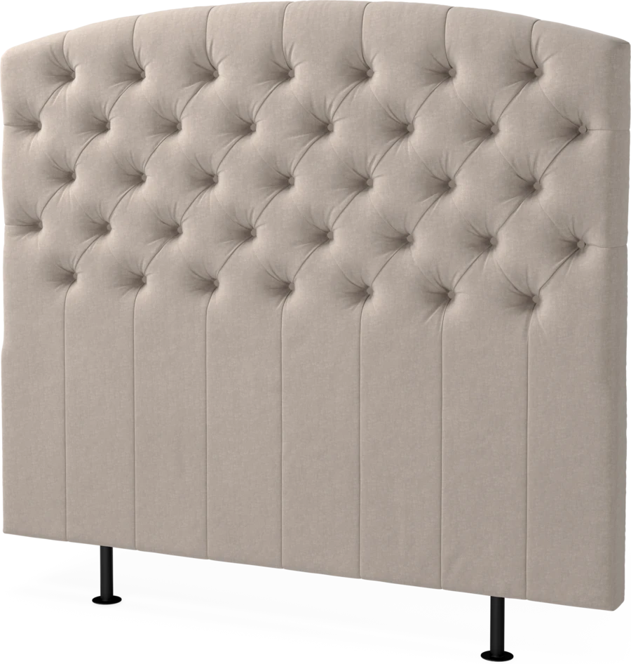 Cape välvd - Sänggavel , 90-210 cm - Beige