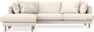Harper - 4-sits med schäslong vänster - Beige