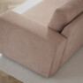 Friday - 3-sits soffa med schäslong höger - Rosa