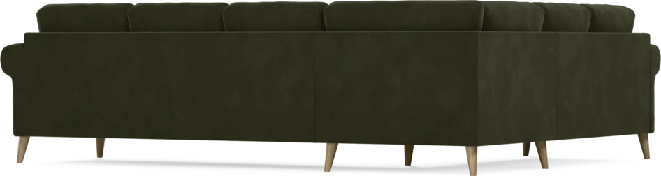 Eden - Hörnsoffa, 2+3-sits - Grön