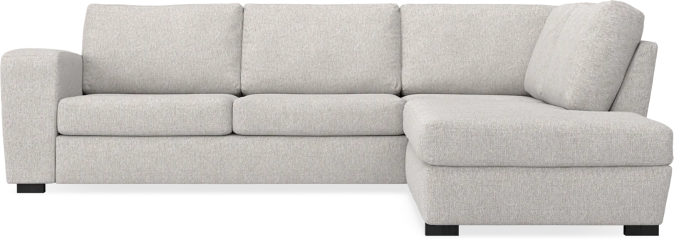 Friday - 2,5-sits soffa med divan höger - Grå
