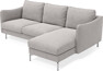 Madison Lux - 2-sits soffa med schäslong höger - Beige