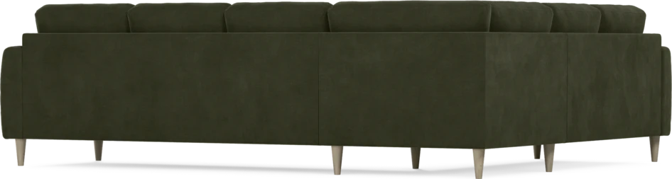 Eden - Hörnsoffa, 2+3-sits - Grön