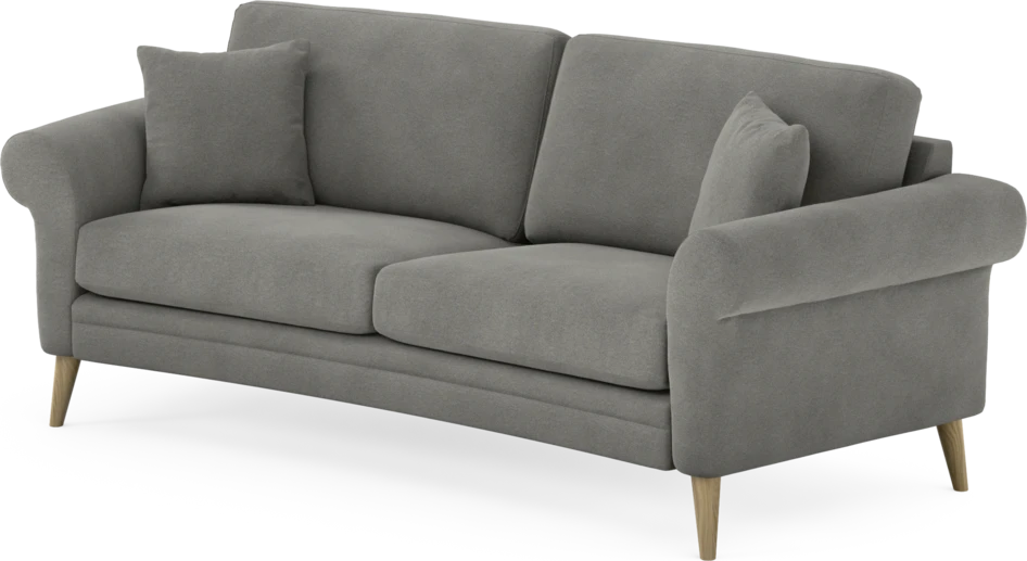 Eden - 2,5-sits soffa svängd - Grå