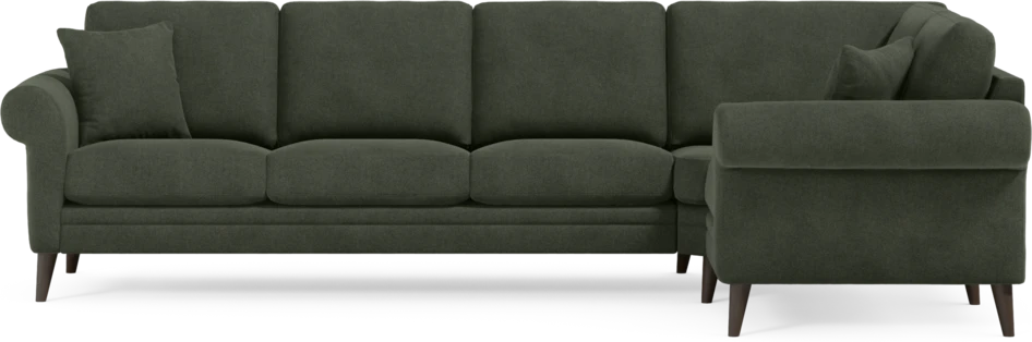 Eden - Hörnsoffa, 3+1-sits - Grön