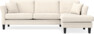 Eden - 2,5-sits soffa med schäslong - Beige