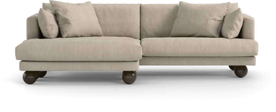 Harper - 4-sits med schäslong XL vänster - Beige