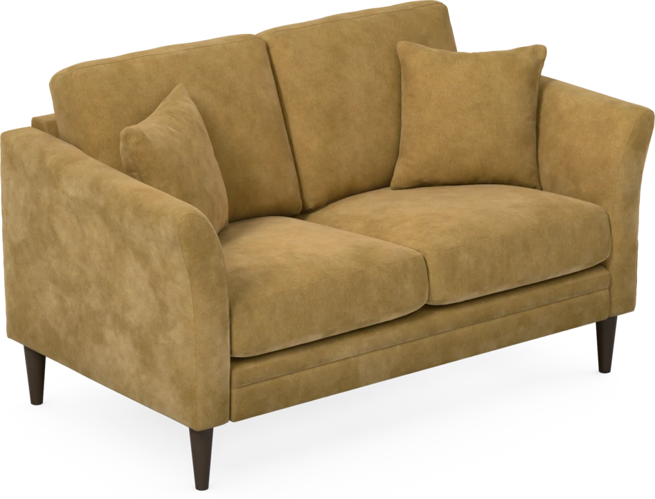Eden - 2-sits soffa - Gul