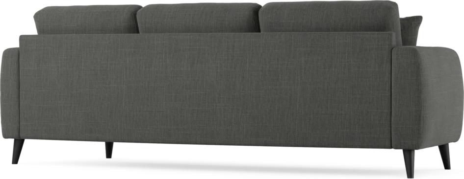 Eden - 3-sits soffa svängd - Grå