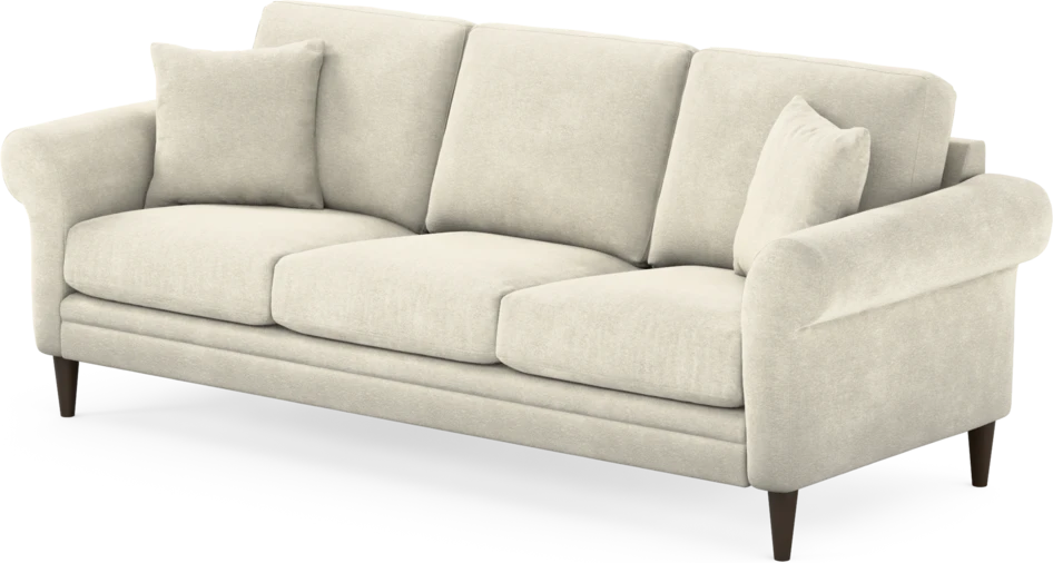 Eden - 3-sits soffa - Vit