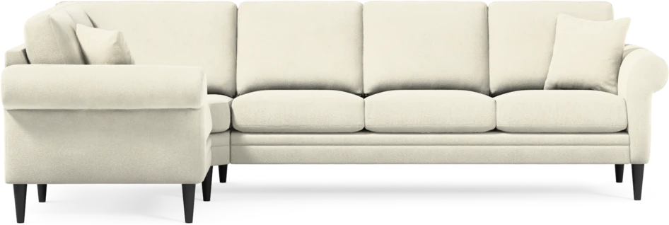 Eden - Hörnsoffa, 1+3-sits - Vit