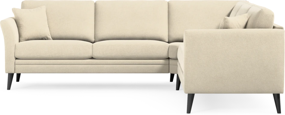 Eden - Hörnsoffa, 2,5+2,5-sits - Beige