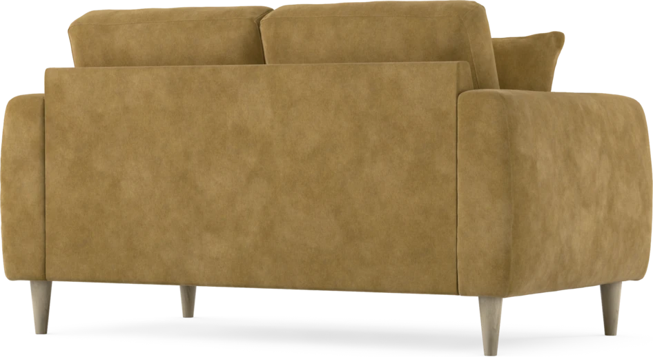 Eden - 2-sits soffa - Gul