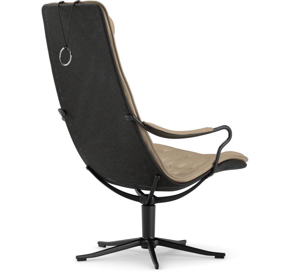 Moore - Fåtölj hög rygg - Beige